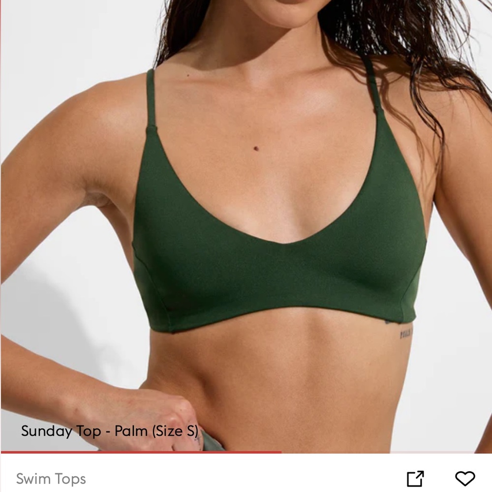 Left on Friday- Sunday Top (palm)